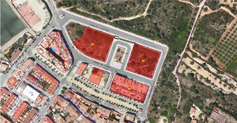8 Avinguda de la Constitució, Creixell, Tarragona à vendre - Plan cadastral – Image 2 sur 2