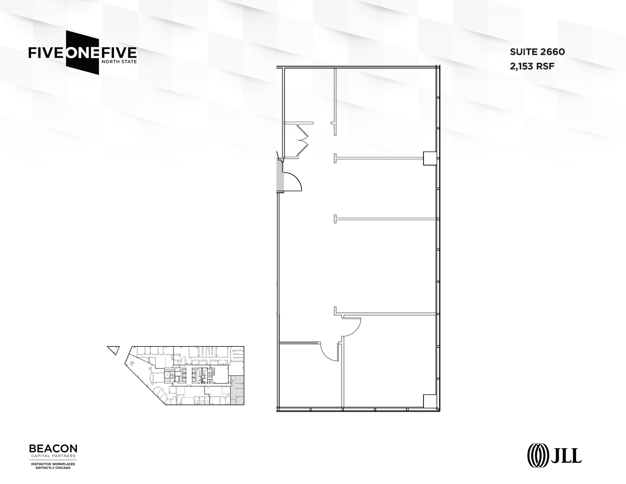 515 N State St, Chicago, IL à louer Plan d’étage– Image 1 sur 1