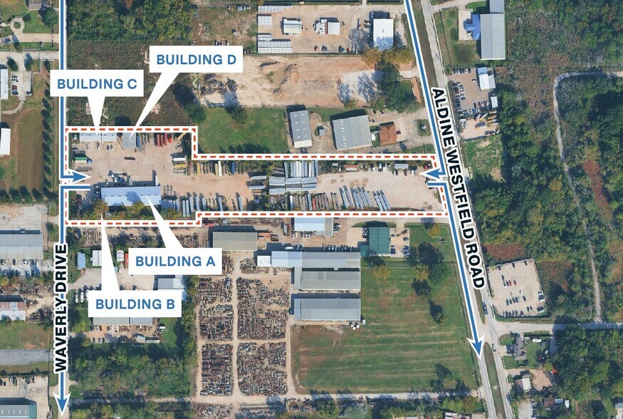 16140 Waverly Dr, Houston, TX à louer - Photo de l’immeuble – Image 3 sur 4