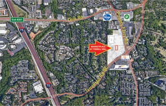 1420 Terrell Mill Rd SE, Marietta, GA - Vue aérienne  vue de carte - Image1