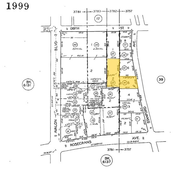 1135 N Stanford Ave, Los Angeles, CA à vendre - Plan cadastral – Image 2 sur 3