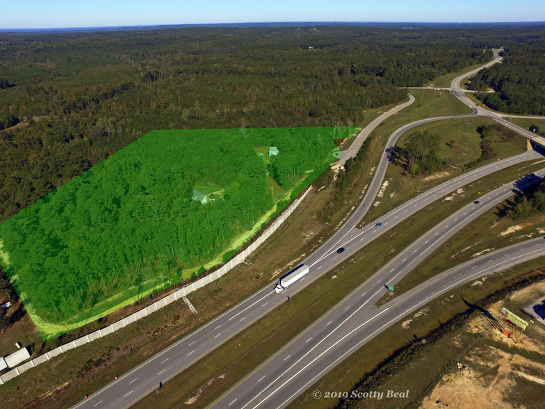146 Macon Ridge Rd, Ellerbe, NC à vendre - Aérien – Image 2 sur 9