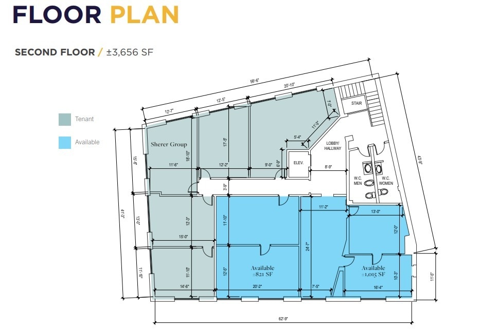 2 N Santa Cruz Ave, Los Gatos, CA à louer Plan d’étage– Image 1 sur 1