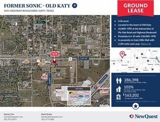 Plus de détails pour 5451 Highway Blvd, Katy, TX - Terrain à louer