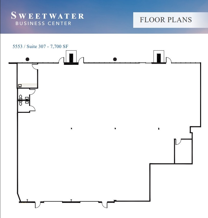 5553 W Waters Ave, Tampa, FL à louer Plan d’étage– Image 1 sur 1