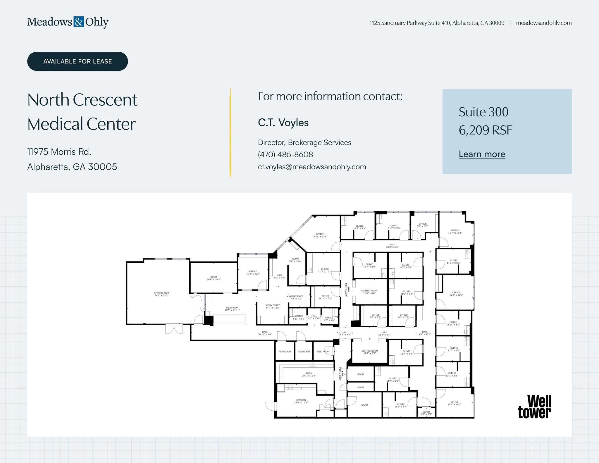 3400 Old Milton Pky, Alpharetta, GA à louer Plan de site– Image 1 sur 2