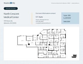 3400 Old Milton Pky, Alpharetta, GA à louer Plan de site– Image 1 sur 2