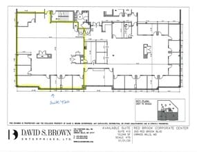 600 Red Brook Blvd, Owings Mills, MD à louer Plan d’étage– Image 1 sur 1
