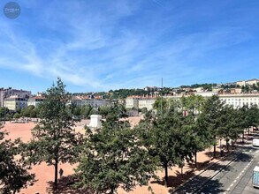 Lyon, RHO - VUE AÉRIENNE vue de carte