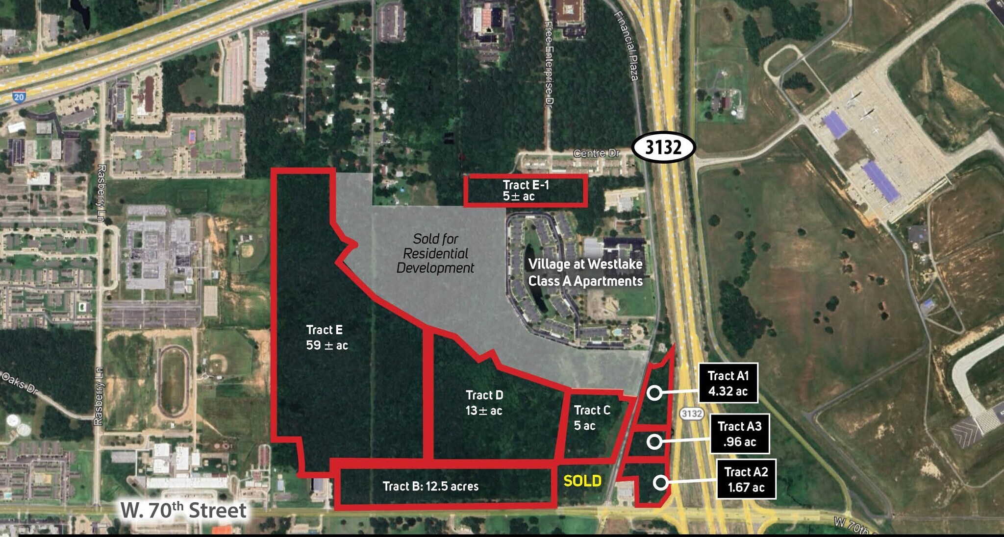 W 70th & Buncombe Rd, Shreveport, LA à vendre Photo de l’immeuble– Image 1 sur 2