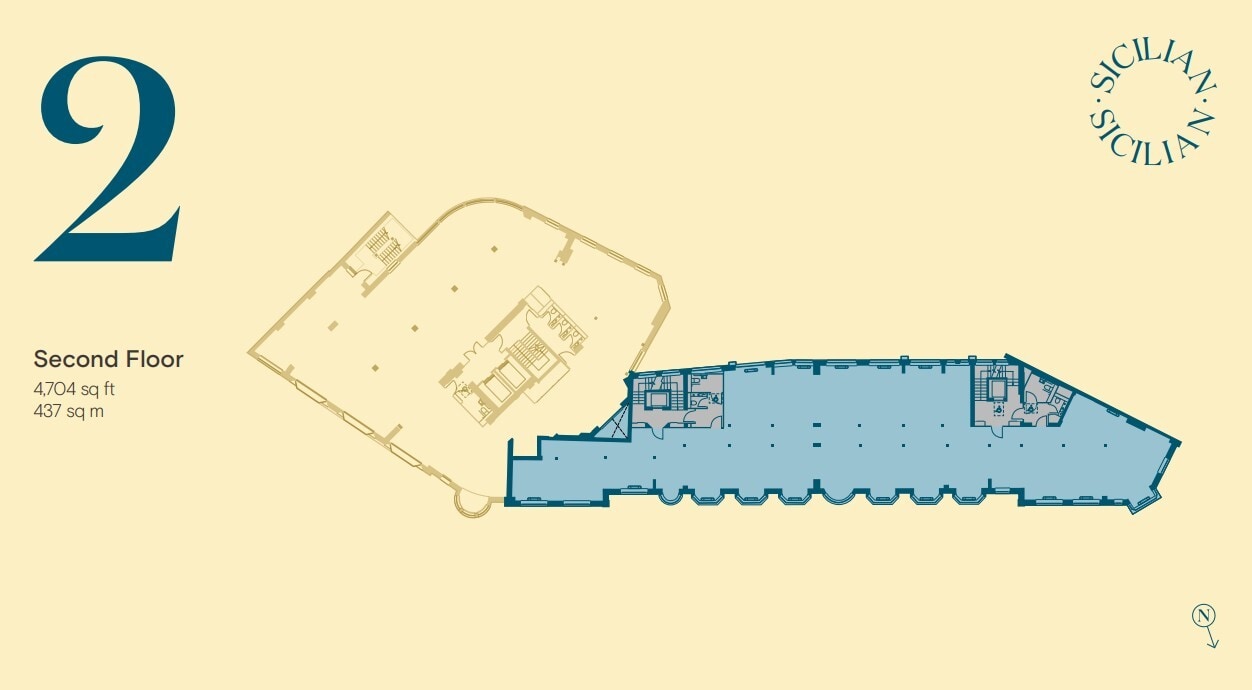 Sicilian Av, Londres à louer Plan d’étage– Image 1 sur 1