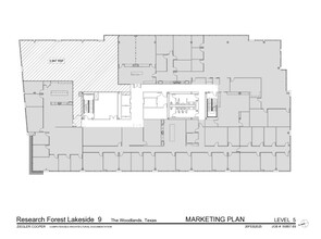 9709 Lakeside Blvd, The Woodlands, TX à louer Plan d’étage– Image 1 sur 1