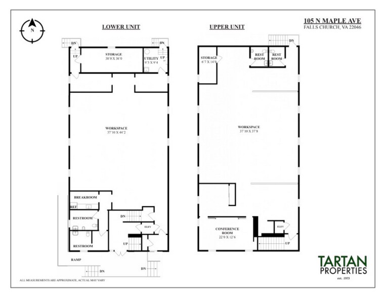 105 N Maple Ave, Falls Church, VA à vendre - Plan d’étage – Image 2 sur 17