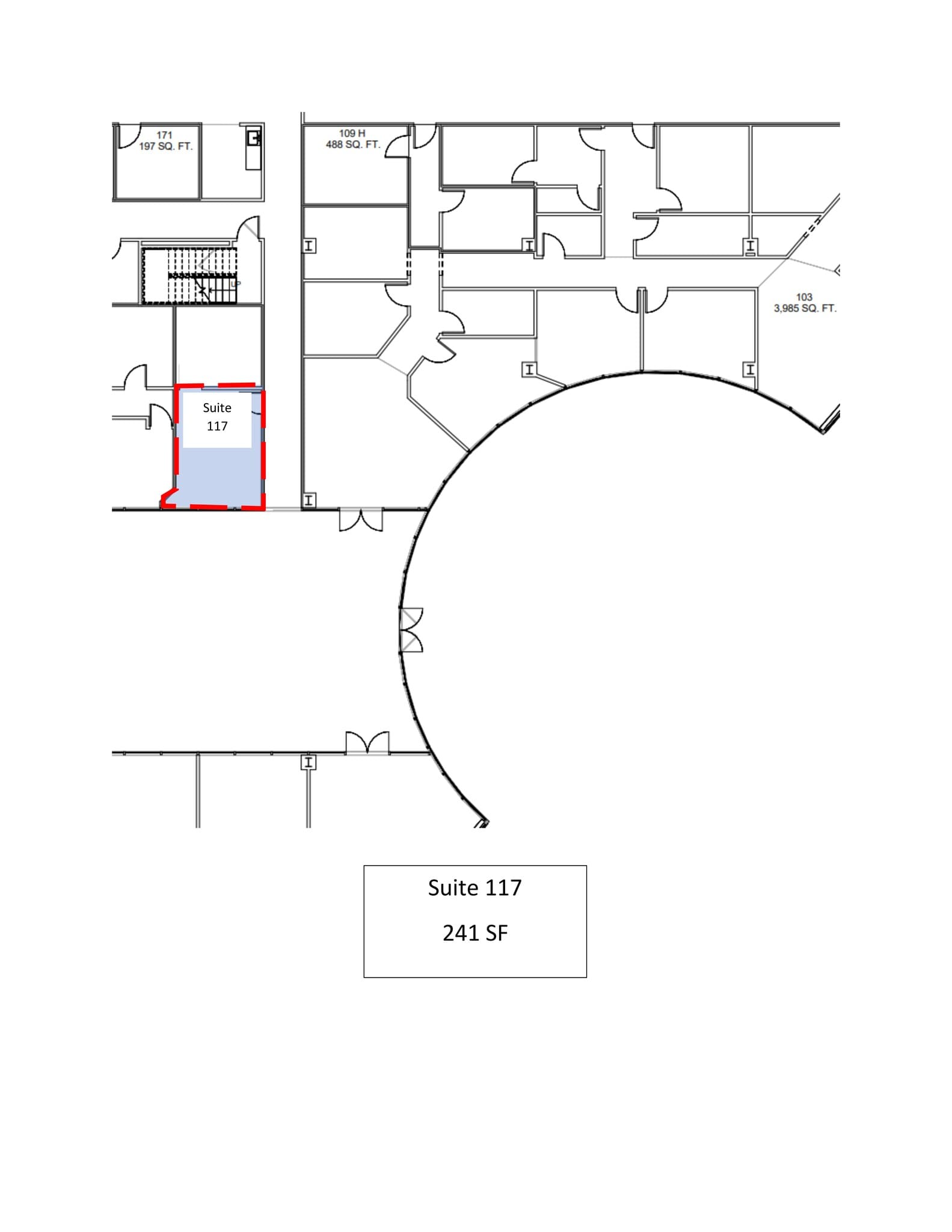 1030 Andrews Hwy, Midland, TX à louer Plan de site– Image 1 sur 1