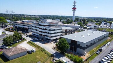 Artigues-près-Bordeaux - Vue aérienne  vue de carte