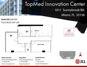 1011 Sunnybrook Rd, Miami, FL à louer Plan d’étage– Image 1 sur 2
