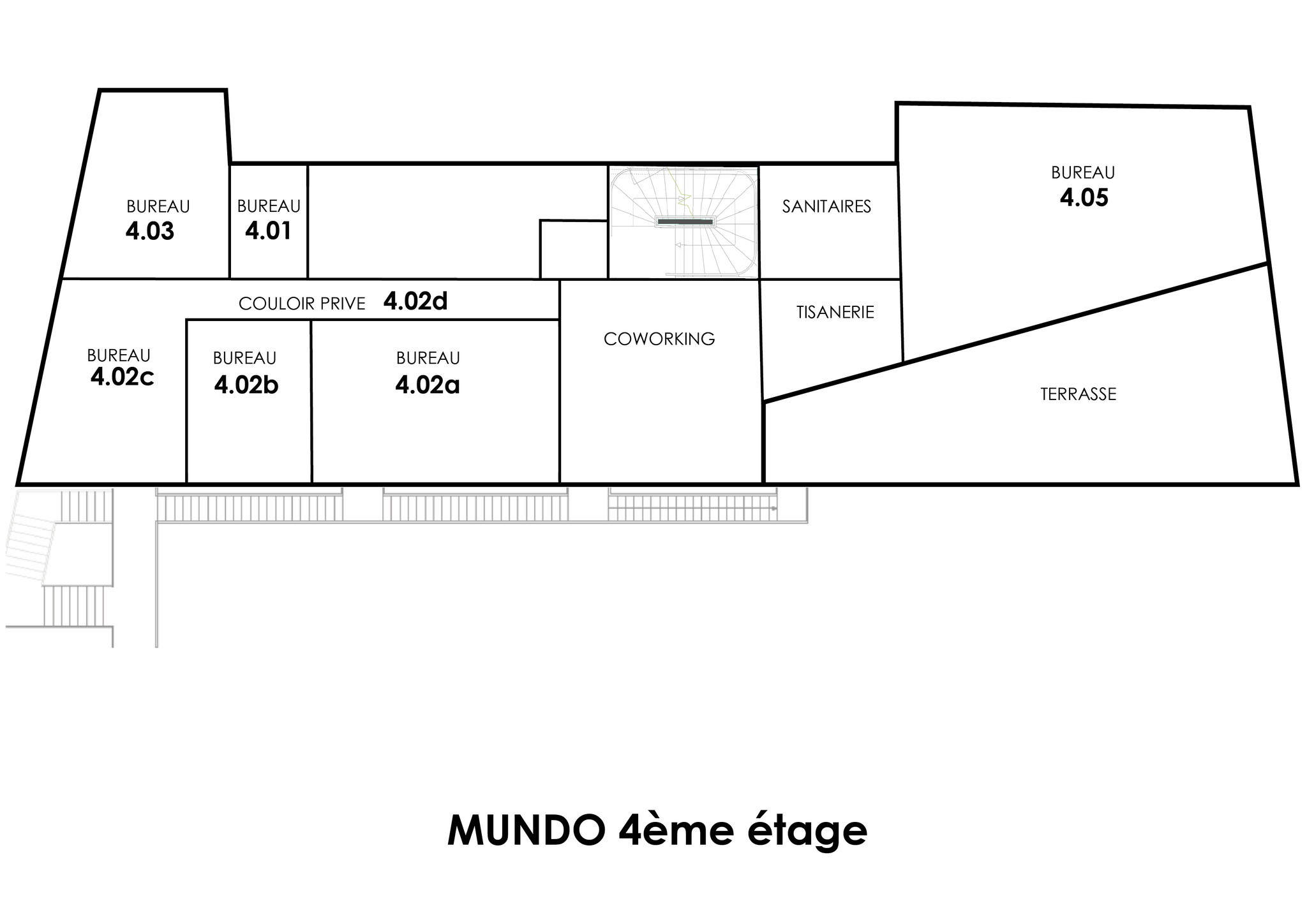 47 Avenue Pasteur, Montreuil à louer Plan de site– Image 1 sur 1