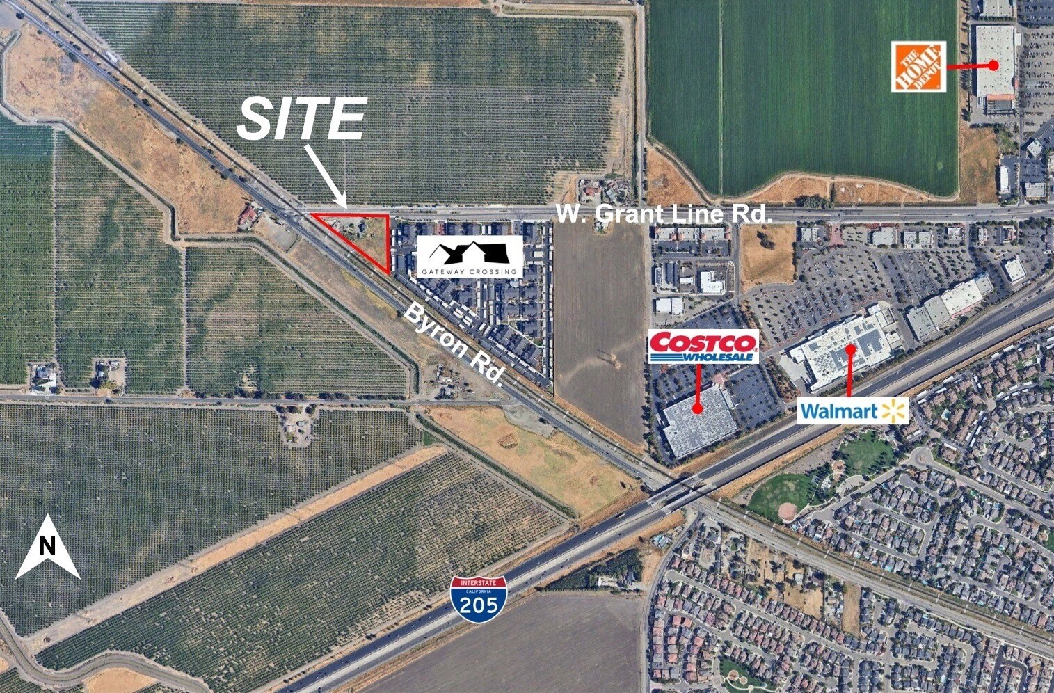 3644 W Grant Line Rd, Tracy, CA à louer Aérien– Image 1 sur 10