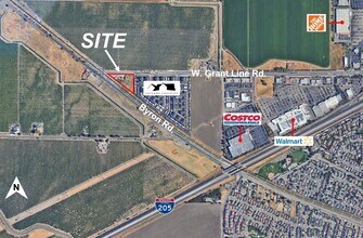 3644 W Grant Line Rd, Tracy, CA - Vue aérienne vue de carte - Image1