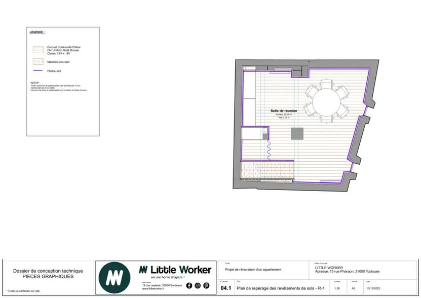 Local commercial dans Toulouse à louer - Plan d’étage – Image 3 sur 3