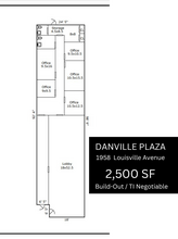 1900-2020 Louisville Ave, Monroe, LA à louer Plan d’étage– Image 2 sur 2
