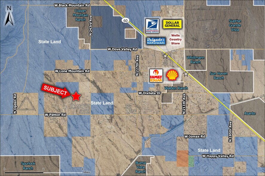 29330 N 247th Ave, Wittmann, AZ à vendre - Aérien – Image 3 sur 6
