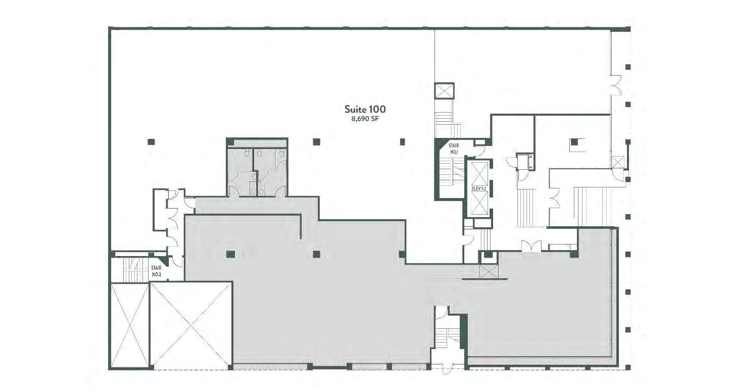 9300 Wilshire Blvd, Beverly Hills, CA à louer Plan d’étage– Image 1 sur 1