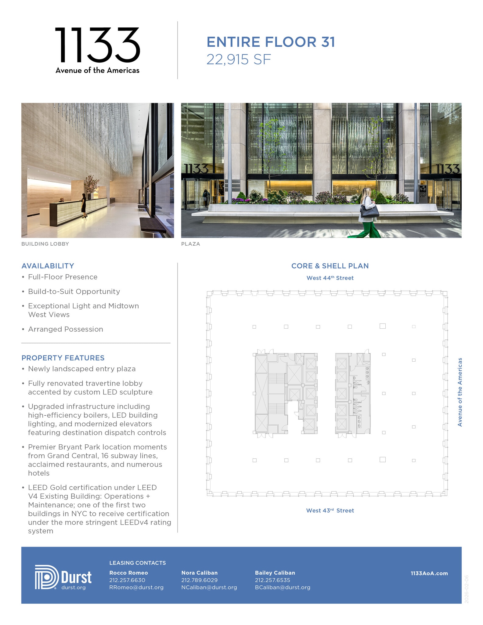 1133 Avenue of the Americas, New York, NY à louer Photo intérieure– Image 1 sur 1