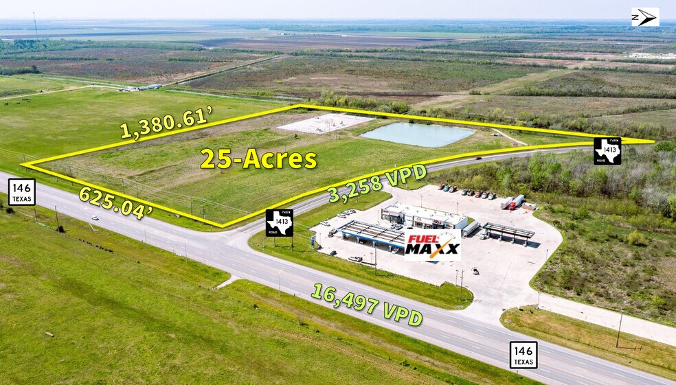 SWC 146 Fm 1413, Dayton, TX à vendre - Photo de l’immeuble – Image 3 sur 8