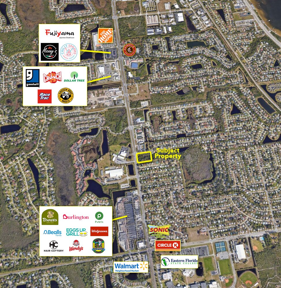 4281 N Wickham Rd, Melbourne, FL à vendre Photo de l’immeuble– Image 1 sur 8