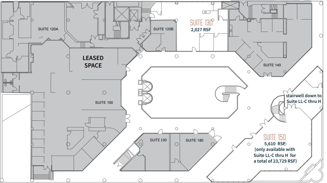 7825 Fay Ave, La Jolla, CA à louer Plan d’étage– Image 1 sur 1