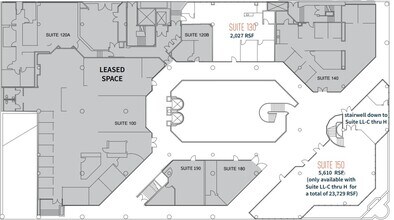 7825 Fay Ave, La Jolla, CA à louer Plan d’étage– Image 1 sur 1