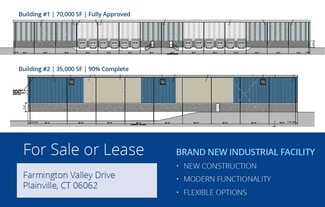 Plus de détails pour Farmington Valley Drive, Plainville, CT - Industriel/Logistique à louer