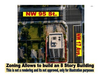 Plus de détails pour 9400 NW 17th Ave, Miami, FL - Terrain à vendre