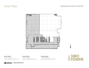455 N Cityfront Plaza Dr, Chicago, IL à louer Plan d’étage– Image 1 sur 1