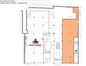 957 Southern Blvd, Bronx, NY à louer Plan d’étage– Image 2 sur 2