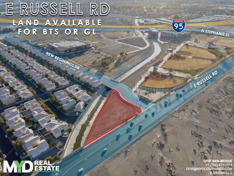 E Russell / 95, Henderson, NV à louer - Photo de l’immeuble – Image 1 sur 3