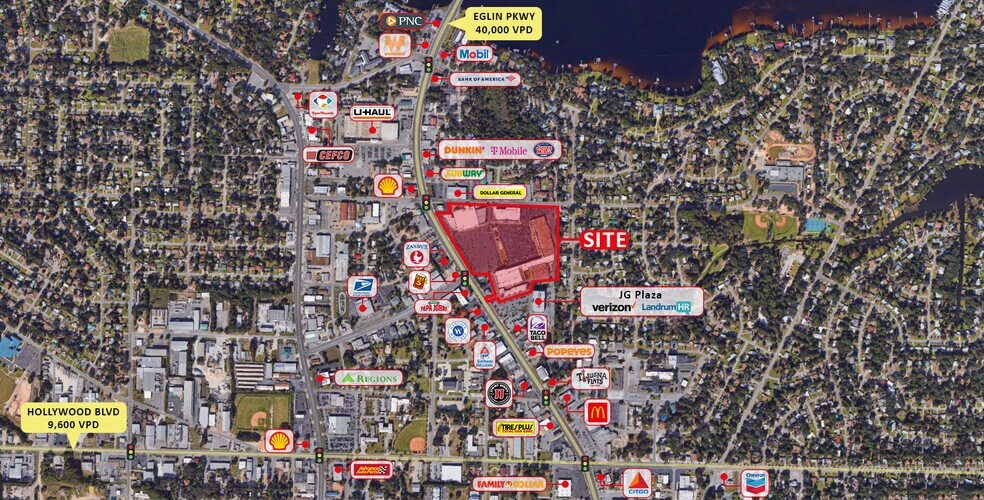 99 Eglin Pky NE, Fort Walton Beach, FL à louer - Photo de l’immeuble – Image 1 sur 19