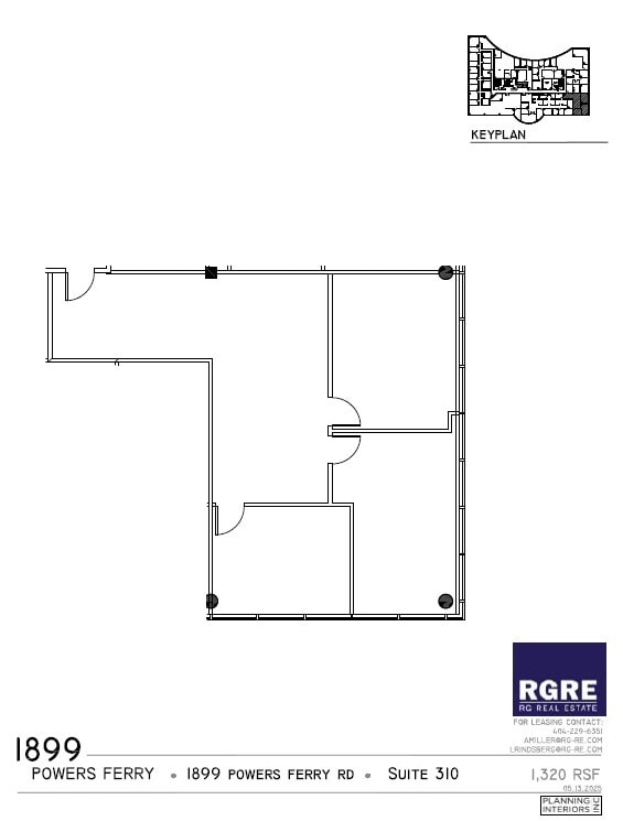 1899 Powers Ferry Rd SE, Atlanta, GA à louer Plan d’étage– Image 1 sur 1
