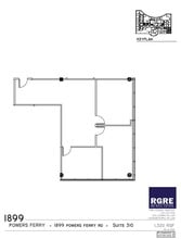 1899 Powers Ferry Rd SE, Atlanta, GA à louer Plan d’étage– Image 1 sur 1