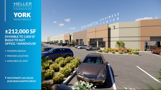 Plus de détails pour 8540 Dean Martin Dr, Las Vegas, NV - Différents types d’espaces à louer