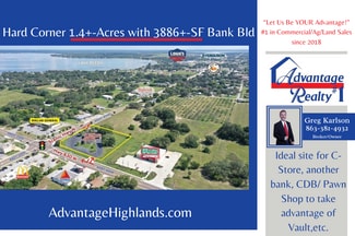 Plus de détails pour 695 N Scenic Hwy, Frostproof, FL - Local commercial à vendre