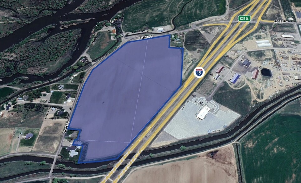 TBD Rose Rd, Blackfoot, ID à vendre - Aérien – Image 3 sur 7