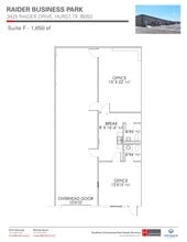 3425 Raider Dr, Hurst, TX à louer Plan de site– Image 1 sur 1