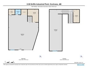 30 Griffin Ind Pt, Cochrane, AB à louer Plan d’étage– Image 2 sur 2