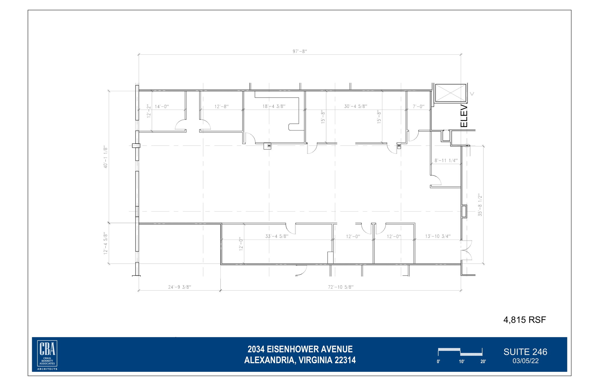 2034 Eisenhower Ave, Alexandria, VA à louer Plan d’étage– Image 1 sur 1