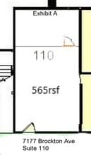 7177 Brockton Ave, Riverside, CA à louer Plan de site– Image 1 sur 1