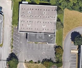 Bondoufle - Vue aérienne vue de carte