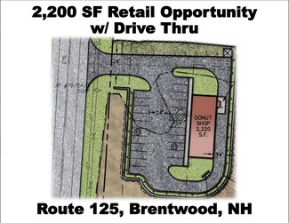 Plus de détails pour 421 Route 125, Brentwood, NH - Terrain à vendre