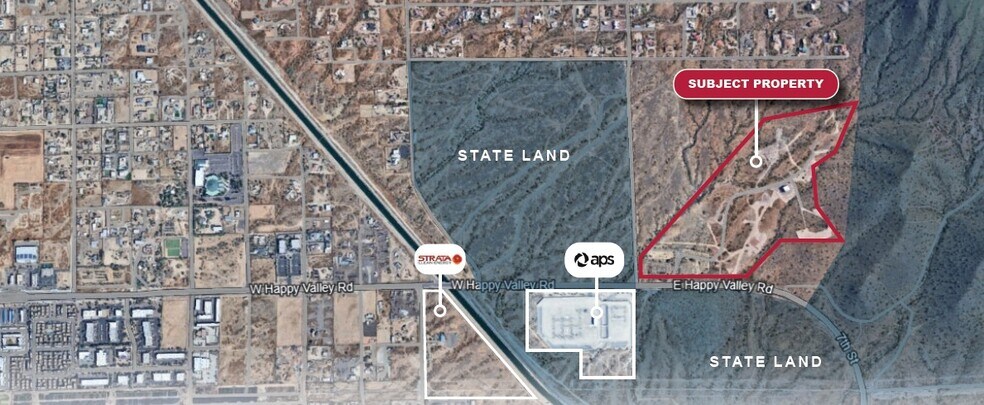 NEC Central Ave & Happy Valley Rd, Phoenix, AZ à vendre - Photo de l’immeuble – Image 1 sur 3